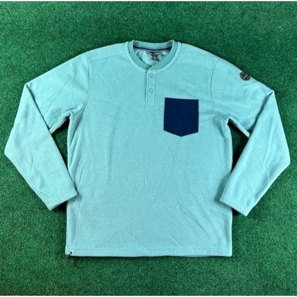 Eddie Bauer Long Sleeve Polyester Pullover Sweatshirt‎ Mens Size Medium - Picture 1 of 11